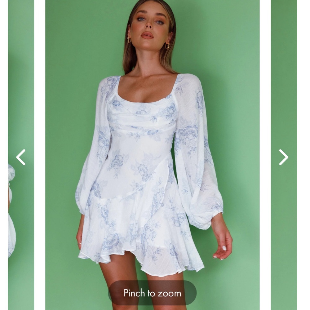 Selfie Leslie cowl neck mini dress | XS